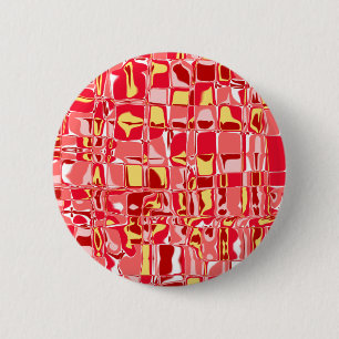 Bóton Redondo 5.08cm Abstrato Mosaico
