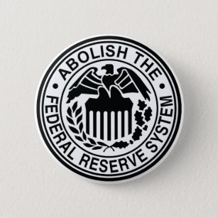 Bóton Redondo 5.08cm Abula Federal Reserve