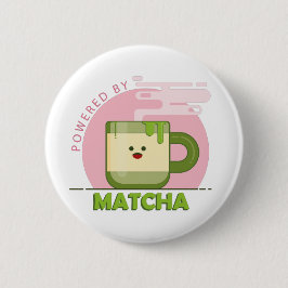 Bóton Redondo 5.08cm Acionado pelo Crachá Matcha