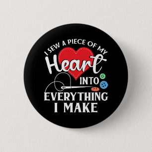 Bóton Redondo 5.08cm Acoplamento do Seamstress