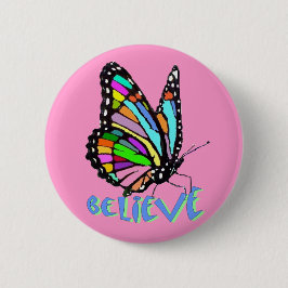 Bóton Redondo 5.08cm Acreditar Pin