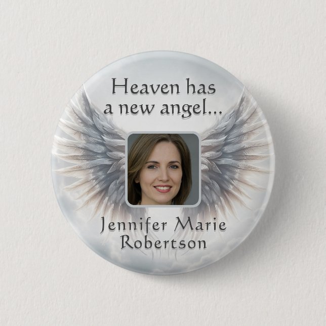 Bóton Redondo 5.08cm Adicionar Foto | Memórias (Frente)