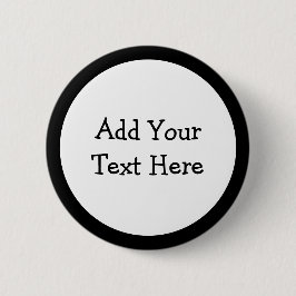Bóton Redondo 5.08cm Adicionar Seu Próprio Texto Personalizado A Este