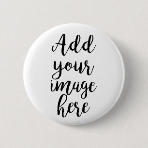 Bóton Redondo 5.08cm Adicione para possuir o crachá redondo