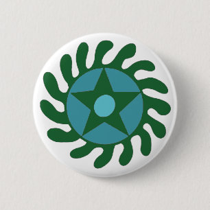 Bóton Redondo 5.08cm Adinkra Sesa Wo Suban - Novos Começos