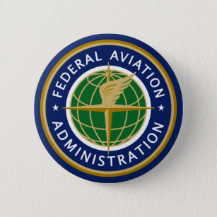 Bóton Redondo 5.08cm Administração Federal da Aviação FAA