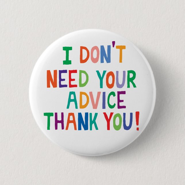 Bóton Redondo 5.08cm Adolescente crescendo independente individual (Frente)