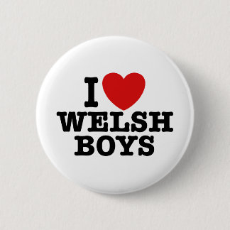 Bóton Redondo 5.08cm Adoro Welsh Boys