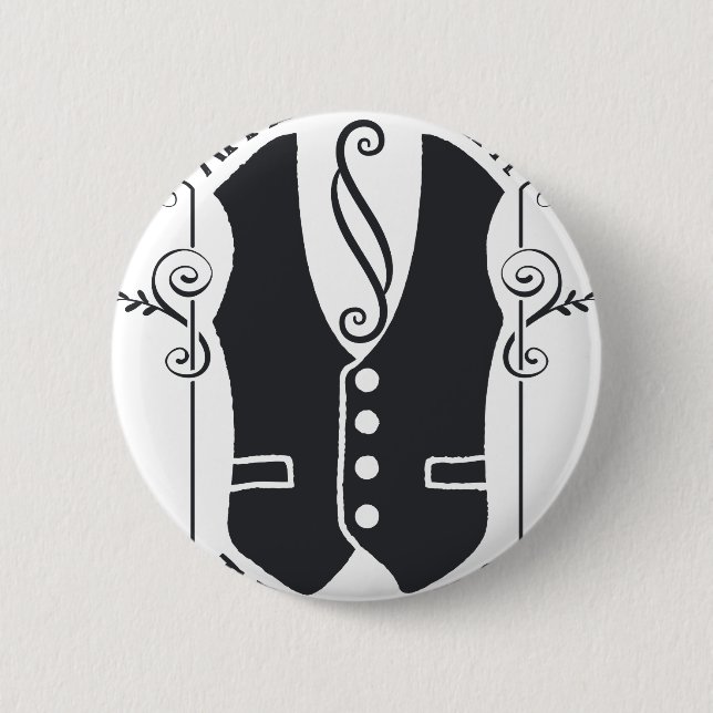 Bóton Redondo 5.08cm Afiliados Aos Hustlers (Frente)