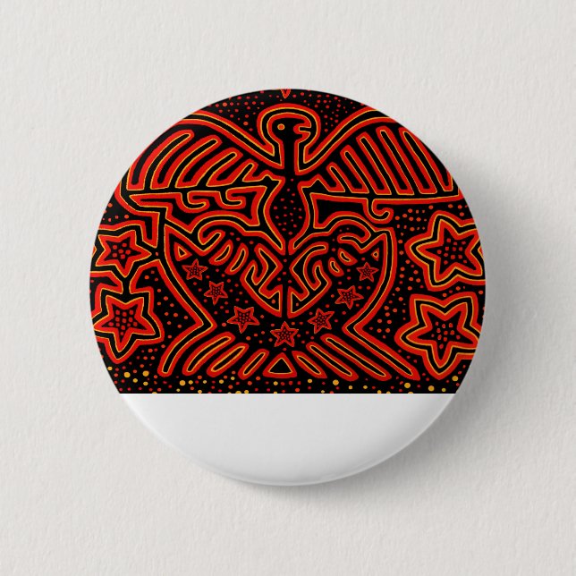 BÓTON REDONDO 5.08CM ÁGUIA DOS EUA PATRIOTA - LUITE PELA DEMOCRACIA! (Frente)