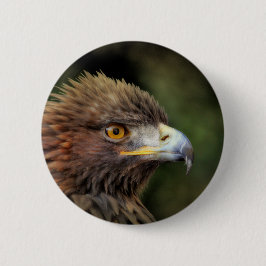 Bóton Redondo 5.08cm águia ouro