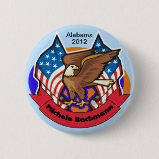 Bóton Redondo 5.08cm Alabama 2012 para Michele Bachmann