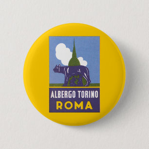 Bóton Redondo 5.08cm Albergo Torino