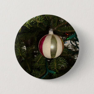 Bóton Redondo 5.08cm Alegria de Natal