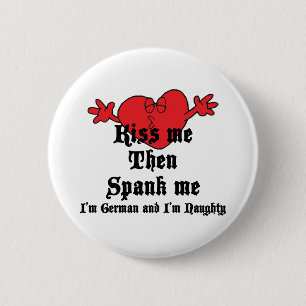 Bóton Redondo 5.08cm Alemão impertinente