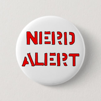 Bóton Redondo 5.08cm Alerta do nerd