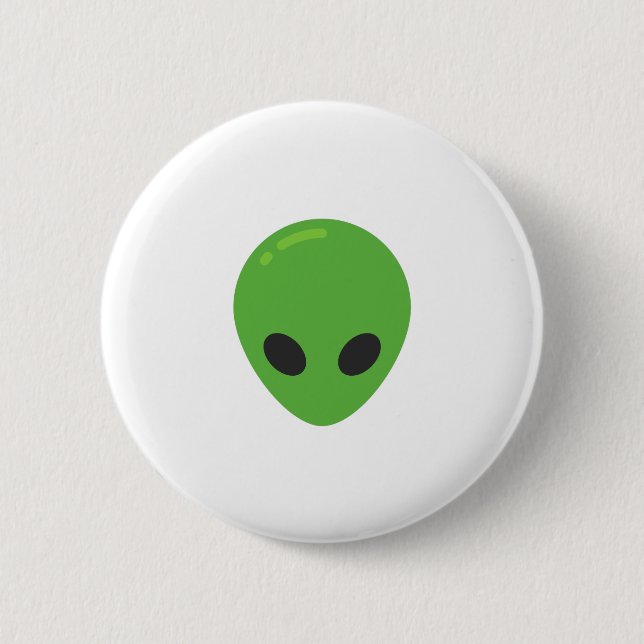 Bóton Redondo 5.08cm aliens emoji (Frente)