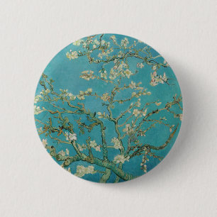 Bóton Redondo 5.08cm Almond Blossom de Van Gogh