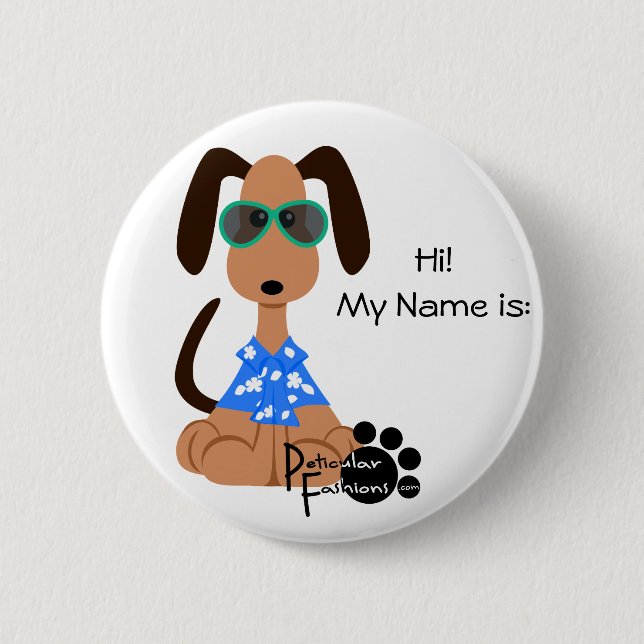 Bóton Redondo 5.08cm Aloha crachá conhecido de Deojee (Frente)