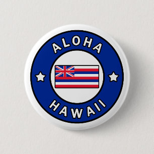 Bóton Redondo 5.08cm Aloha Hawaii