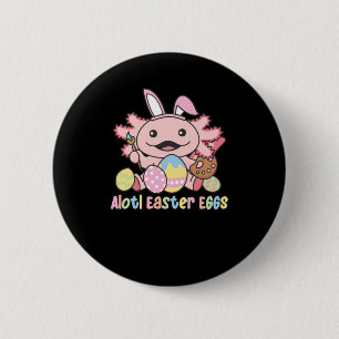 Bóton Redondo 5.08cm Alotl Ovos De Páscoa Páscoa Axolotl Com Candeeir