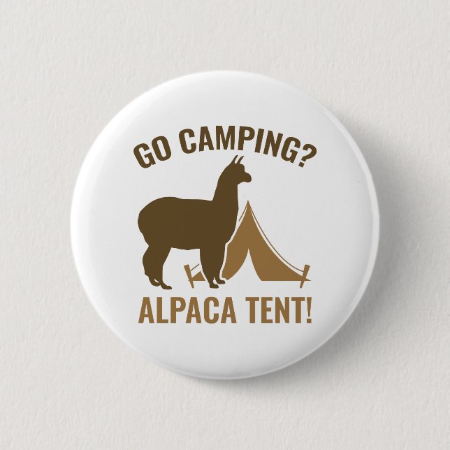 Bóton Redondo 5.08cm Alpaca Tent (Frente)