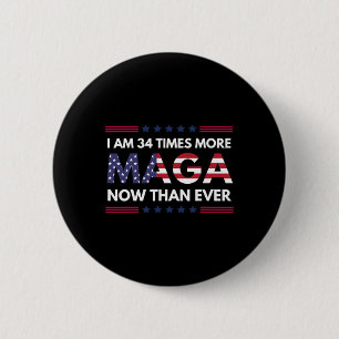 Bóton Redondo 5.08cm Alt &#; Vezes Mais Maga Agora Do Que Nunca Trump S
