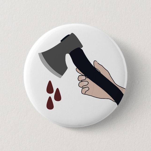 Bóton Redondo 5.08cm Alternativo Ax (Frente)