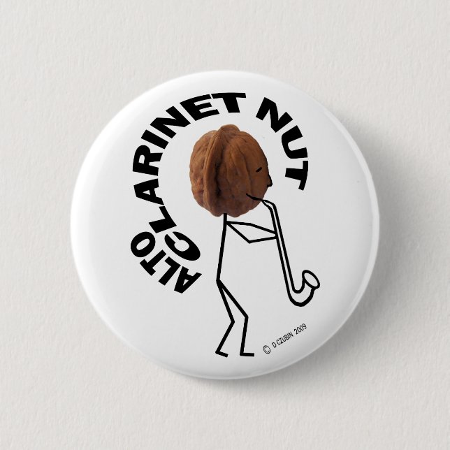 Bóton Redondo 5.08cm Alto Clarinet Nut (Frente)