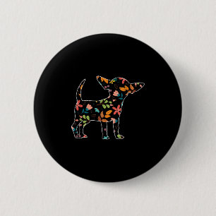 Bóton Redondo 5.08cm Amantes de os animais De Raça Cão Mulheres Present