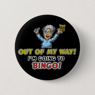 Bóton Redondo 5.08cm Amantes do Bingo