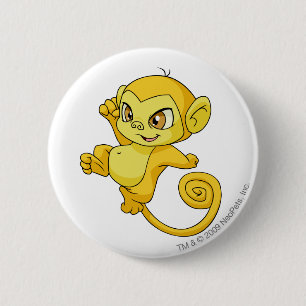 Bóton Redondo 5.08cm Amarelo de Mynci