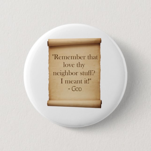 Bóton Redondo 5.08cm ame thy vizinho (Frente)