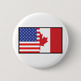 Bóton Redondo 5.08cm América Canadá
