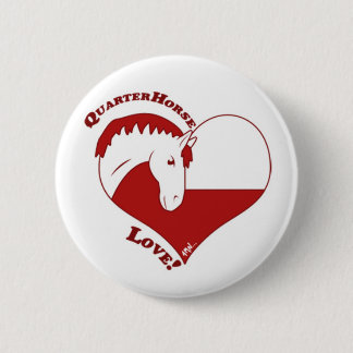 Bóton Redondo 5.08cm Amor do QuarterHorse!