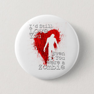 Bóton Redondo 5.08cm Amor do zombi