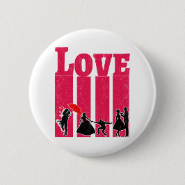 Bóton Redondo 5.08cm Amor | Os melhores presentes de dia de os namorado