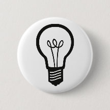Ampola preta simples para muitas ideias criativas
