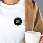 Bóton Redondo 5.08cm Análise de Código QR da Empresa Personalizada de E<br><div class="desc">Promova sua empresa com este botão elegante,  com código QR personalizado e texto. Adicione facilmente seus detalhes clicando na opção "personalizar".</div>