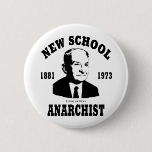 Bóton Redondo 5.08cm Anarquista novo  --  Ludwig von Mises