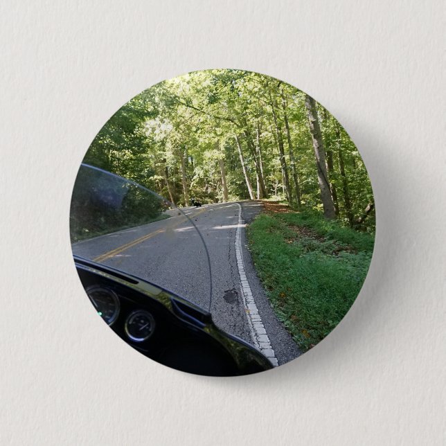 Bóton Redondo 5.08cm Andando O Dragão (Frente)