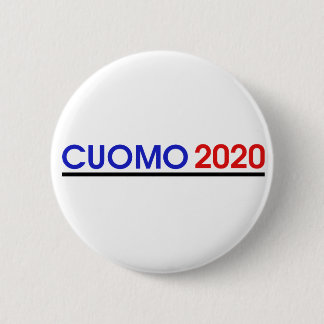 Bóton Redondo 5.08cm Andrew Cuomo para a camisa do Presidente 2020