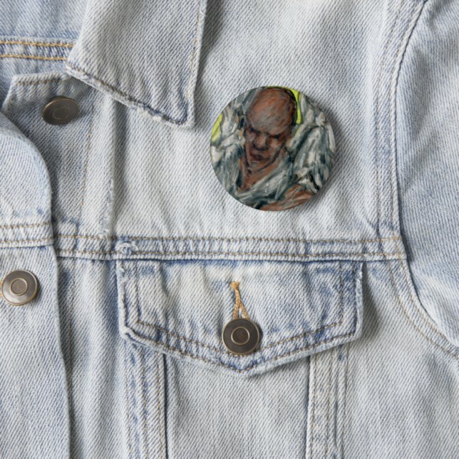 Bóton Redondo 5.08cm Angel of Forgiveness Button (In Situ)