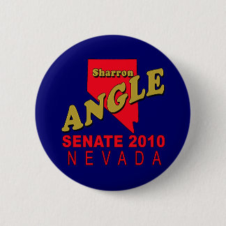 Bóton Redondo 5.08cm Ângulo de Sharron para o camiseta do Senado,