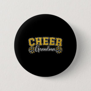 Bóton Redondo 5.08cm Animar Vovó Minha Cheerleader Favorita Me Chama de