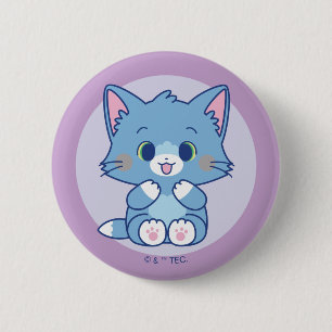 Bóton Redondo 5.08cm Anime Tom e Jerry - Tom
