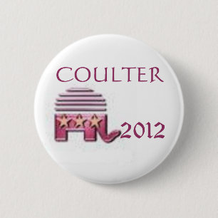 Bóton Redondo 5.08cm Ann Coulter 2012