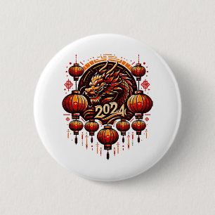 Bóton Redondo 5.08cm ano novo chinês 2024