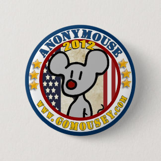 Bóton Redondo 5.08cm Anonymouse 2012