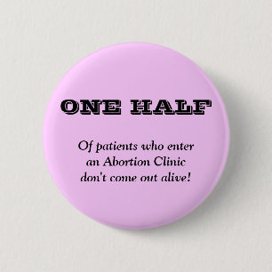 Bóton Redondo 5.08cm Anti aborto